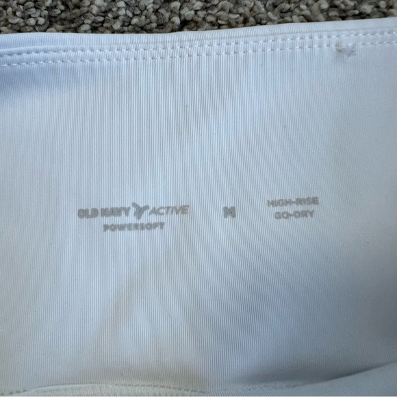 Old Navy White High Rise Pleated‎ Tennis Skort with Pocket, Size Medium - Picture 7 of 8